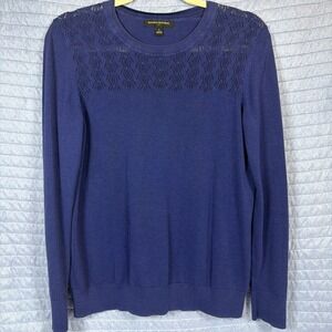 Banana Republic Women's Pullover Shirt  Cobalt Blue Women's L